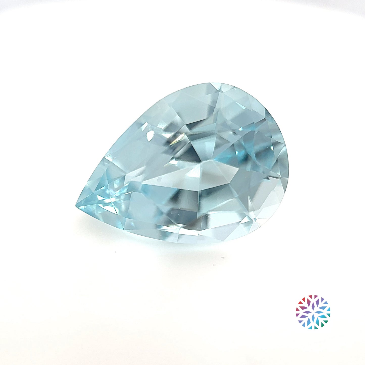 Aquamarine- Pear, 5.5ct, 14.5 x 10.6 x 7.7mm