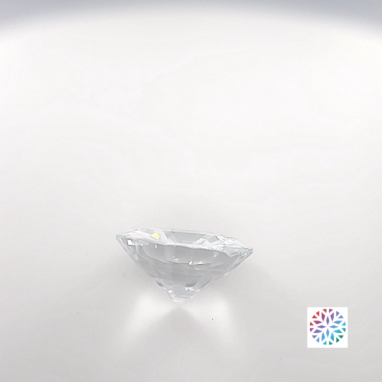 White Sapphire- Round, 2.37ct, 8.6 x 8.6 x 4.7mm