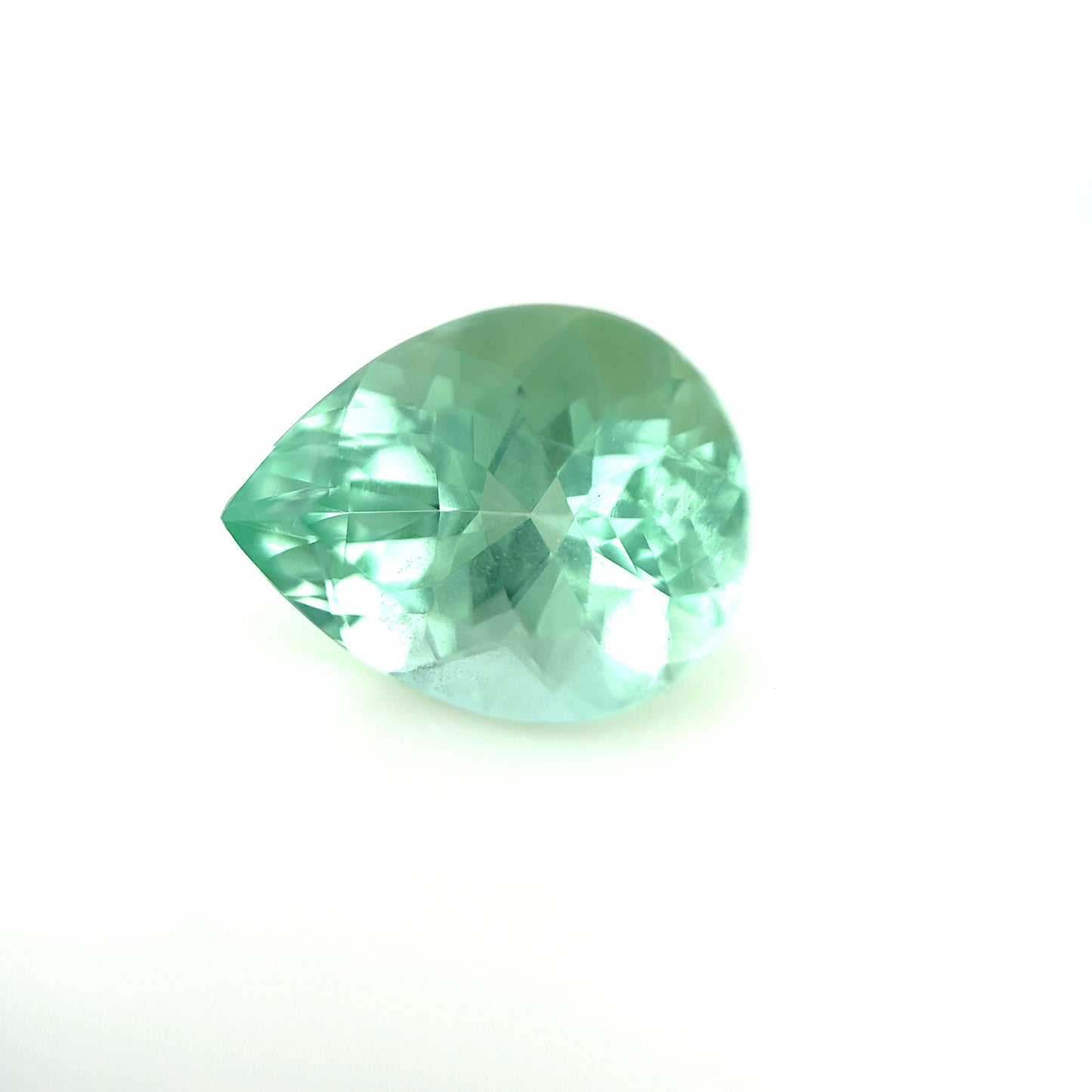 Green Beryl- Pear, 4.4ct, 13.1 x 10.0 x 7.3mm