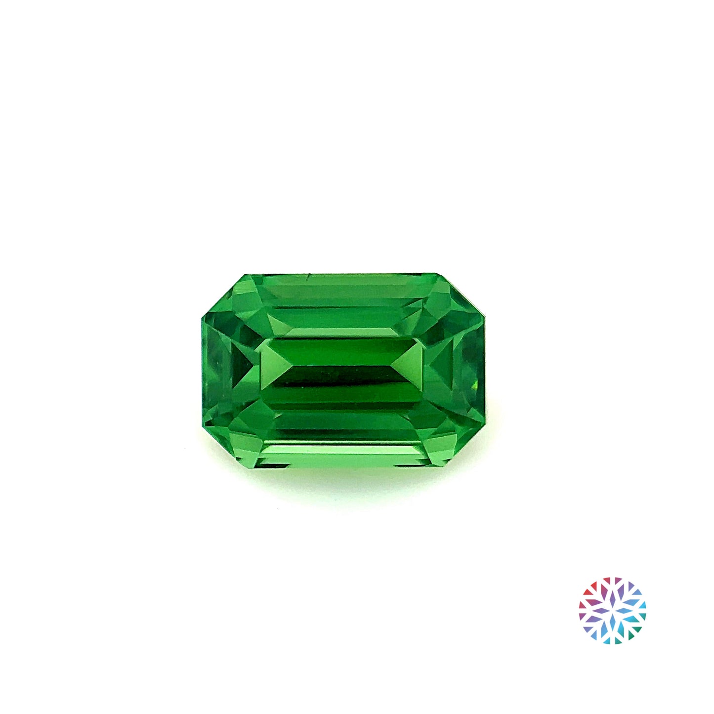 Tsavorite- Emerald, 1.51ct, 7.6 x 5.2 x 4.2mm