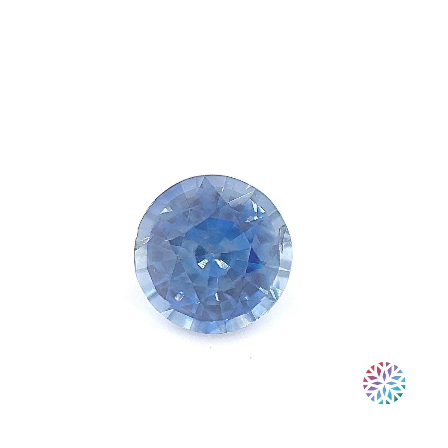 Blue Sapphire- Round, 1.35ct, 6.8 x 6.8 x 4.1mm