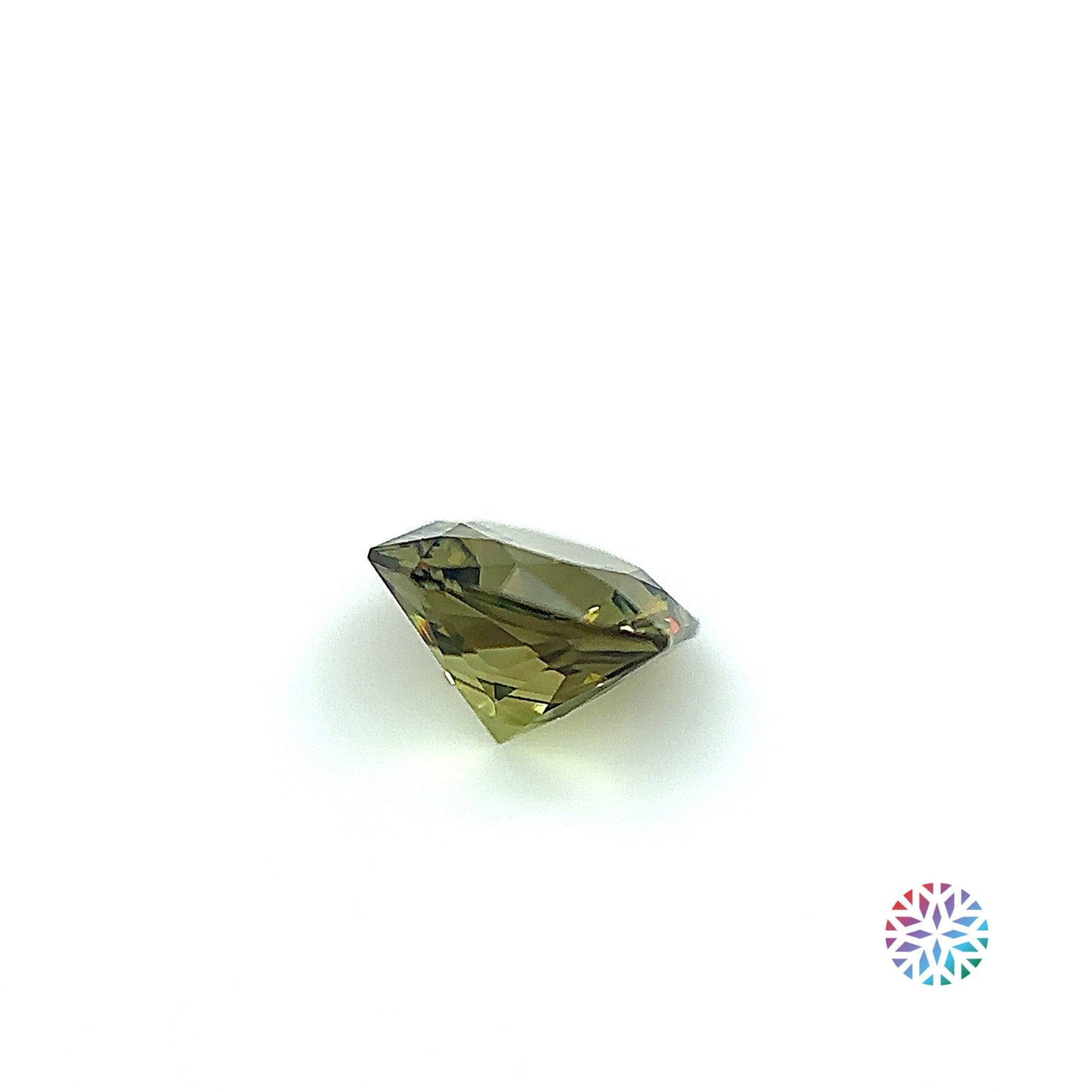 Demantoid- Radiant, 1.01ct, 5.8 x 5.8 x 3.9mm