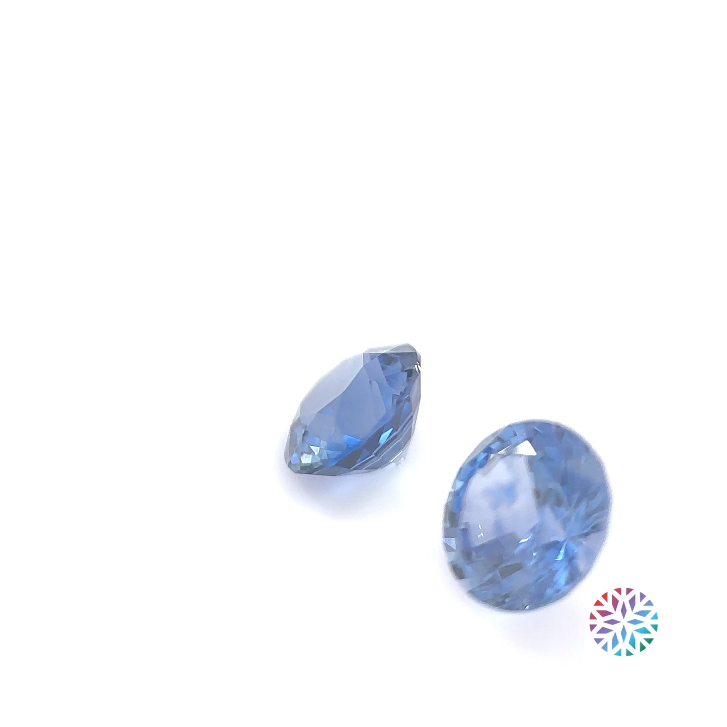 Blue Sapphire- Round, 2.55ct, 6.4 x 6.4mm