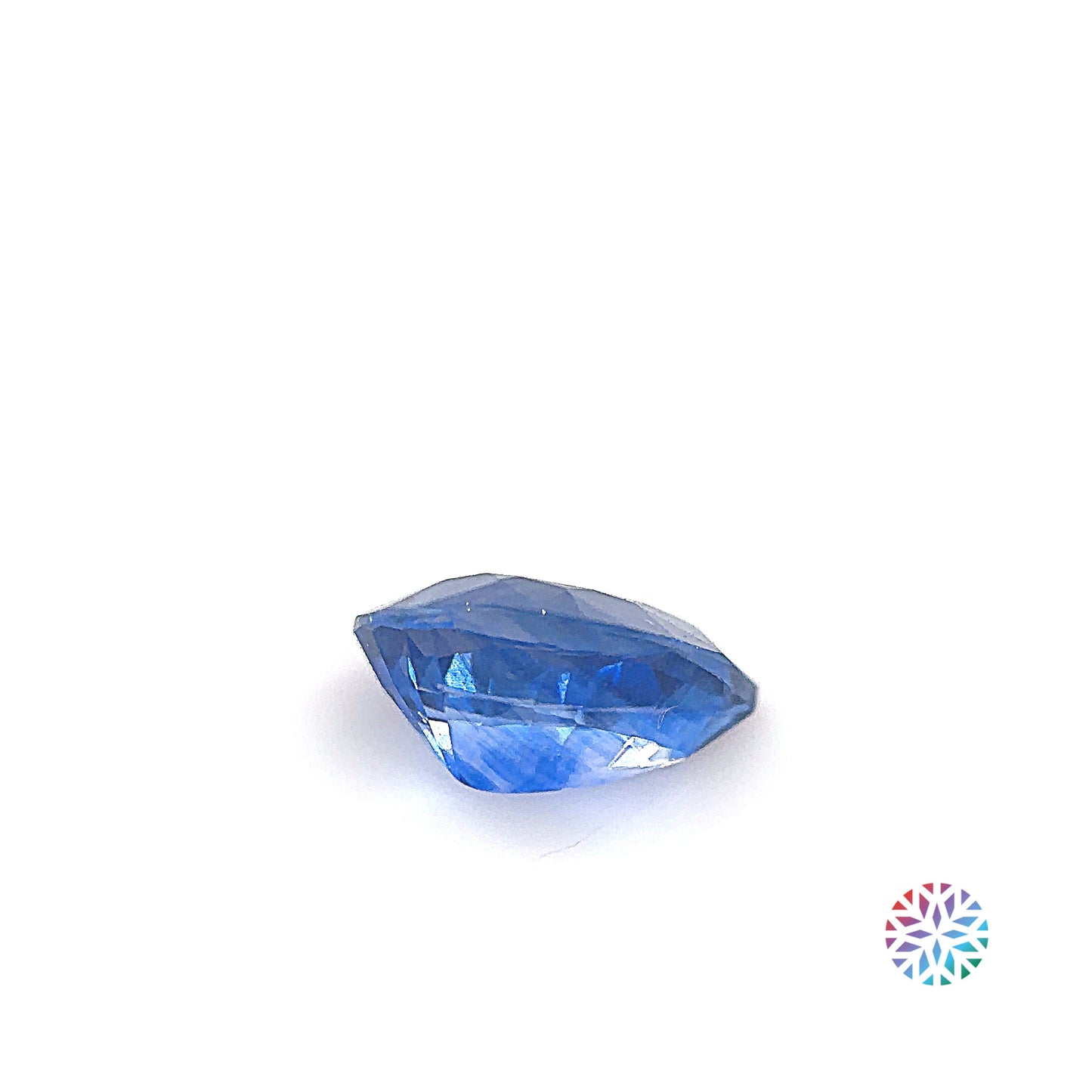 Blue Sapphire- Pear, 1ct, 7.4 x 5.1 x 3.6mm