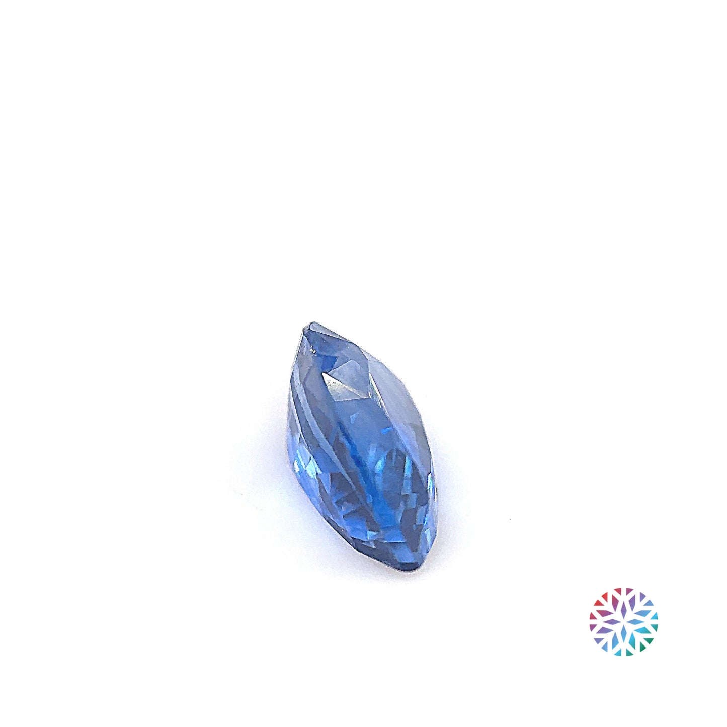 Blue Sapphire- Pear, 1ct, 7.4 x 5.1 x 3.6mm