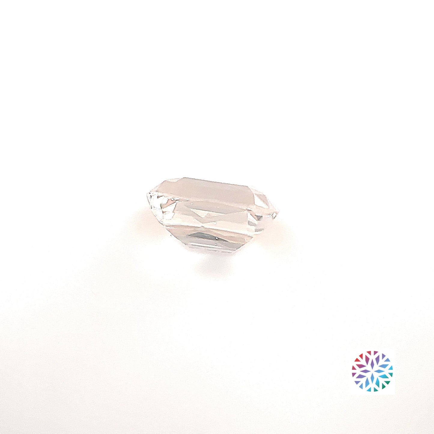 Peach Sapphire- Cushion, 1.7ct, 7.7 x 5.6 x 4.1mm, (N)