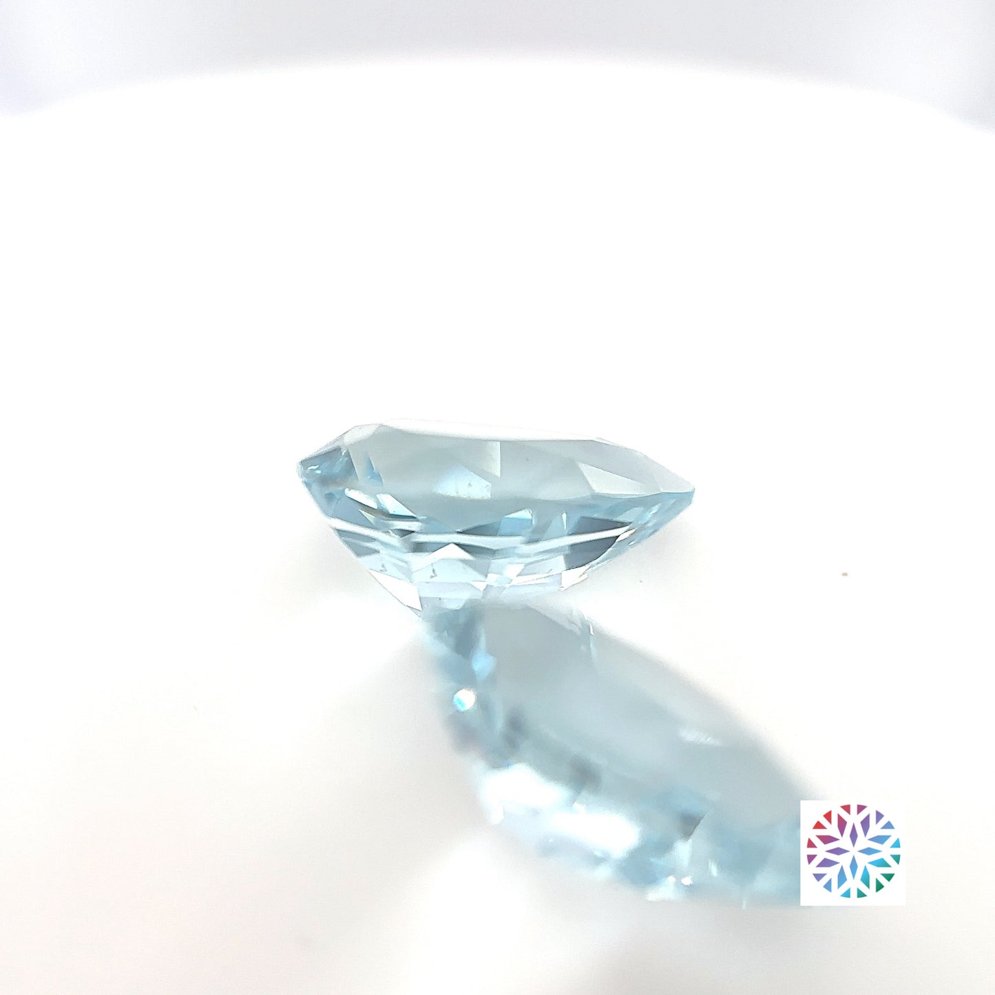 Aquamarine- Pear, 5.63ct, 12.2 x 8.3mm