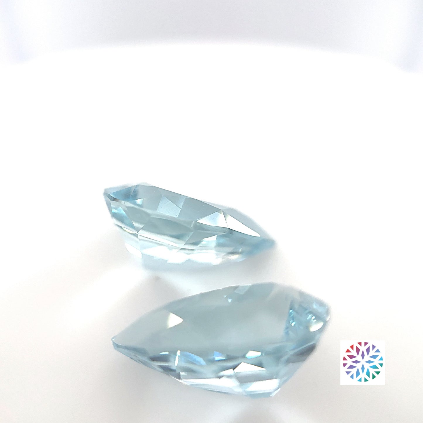 Aquamarine- Pear, 7.49ct, 13.4 x 9.3mm