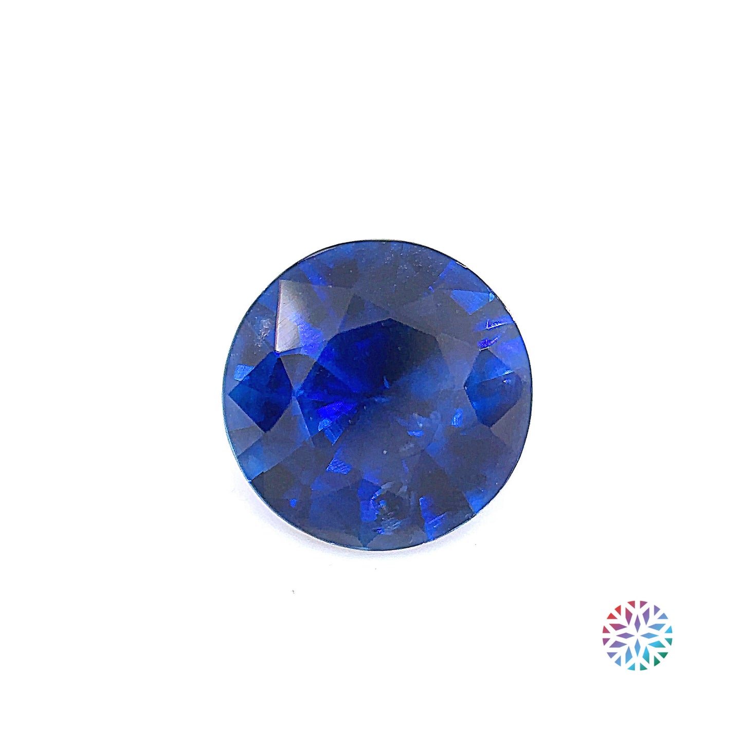 Blue Sapphire- Round, 2.06ct, 8.0 x 8.0 x 4.5mm