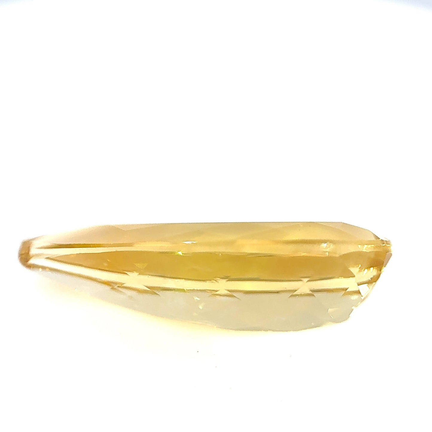 Golden Beryl- Pear, 4.4ct, 18.9 x 7.9 x 5.4mm