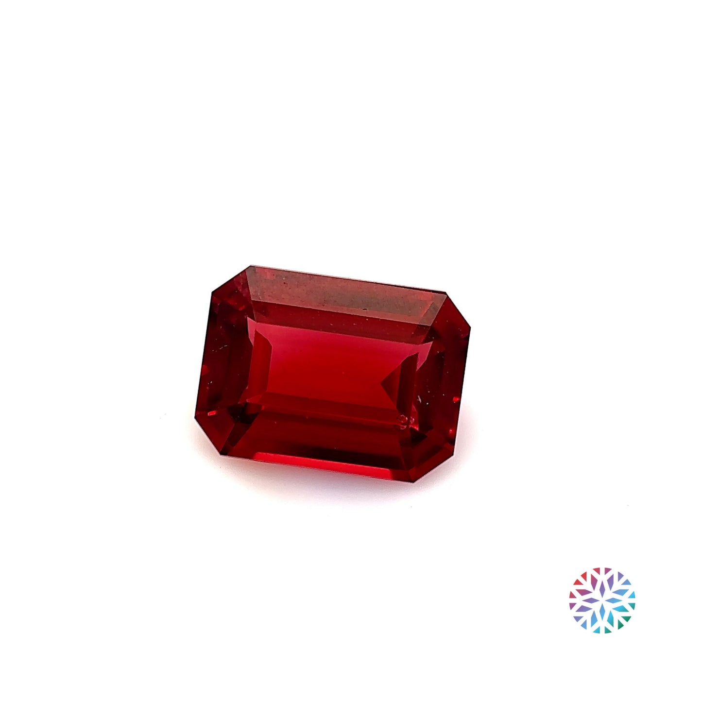 Red Spinel- Emerald, 2.29ct, 9.1 x 6.8 x 4.1mm