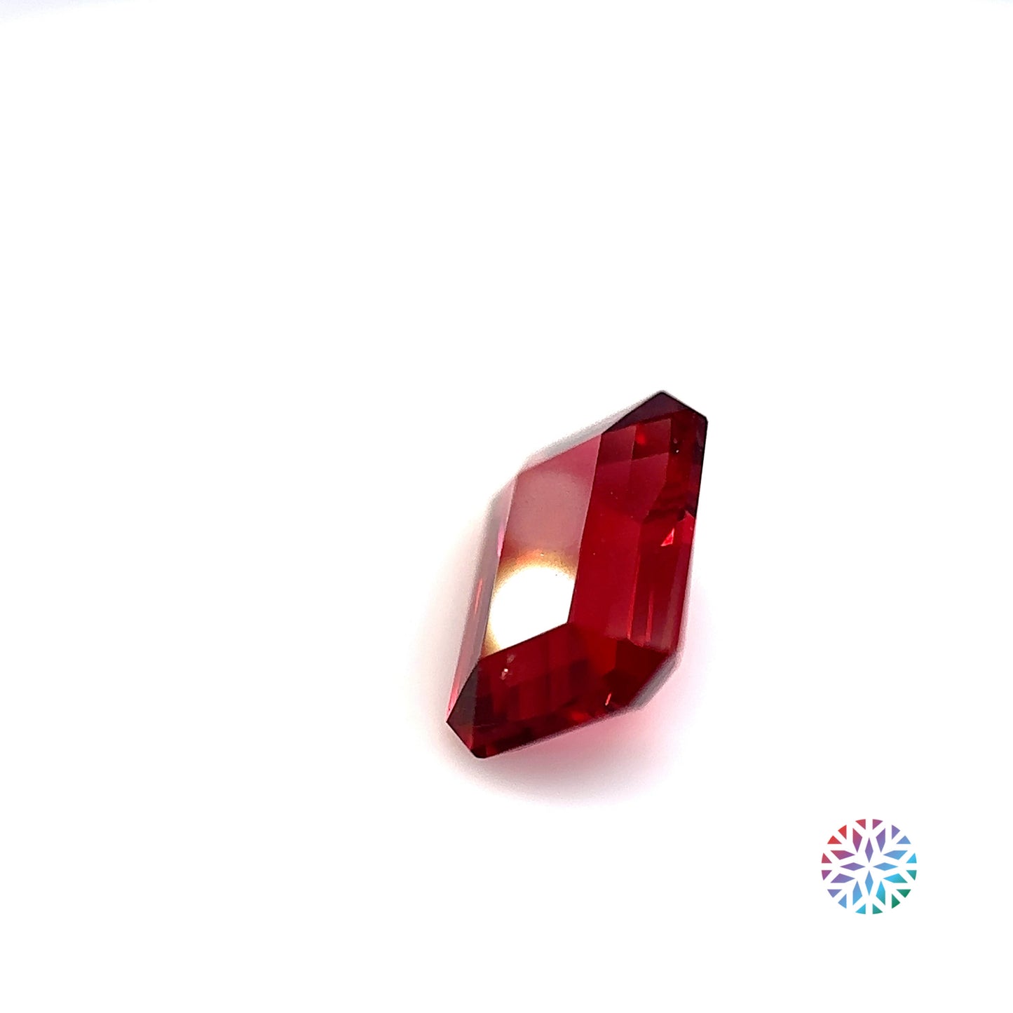 Red Spinel- Emerald, 2.29ct, 9.1 x 6.8 x 4.1mm