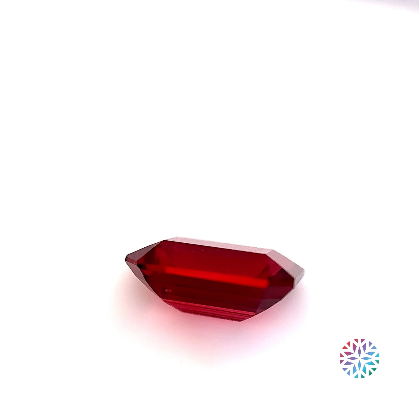 Red Spinel- Emerald, 2.29ct, 9.1 x 6.8 x 4.1mm