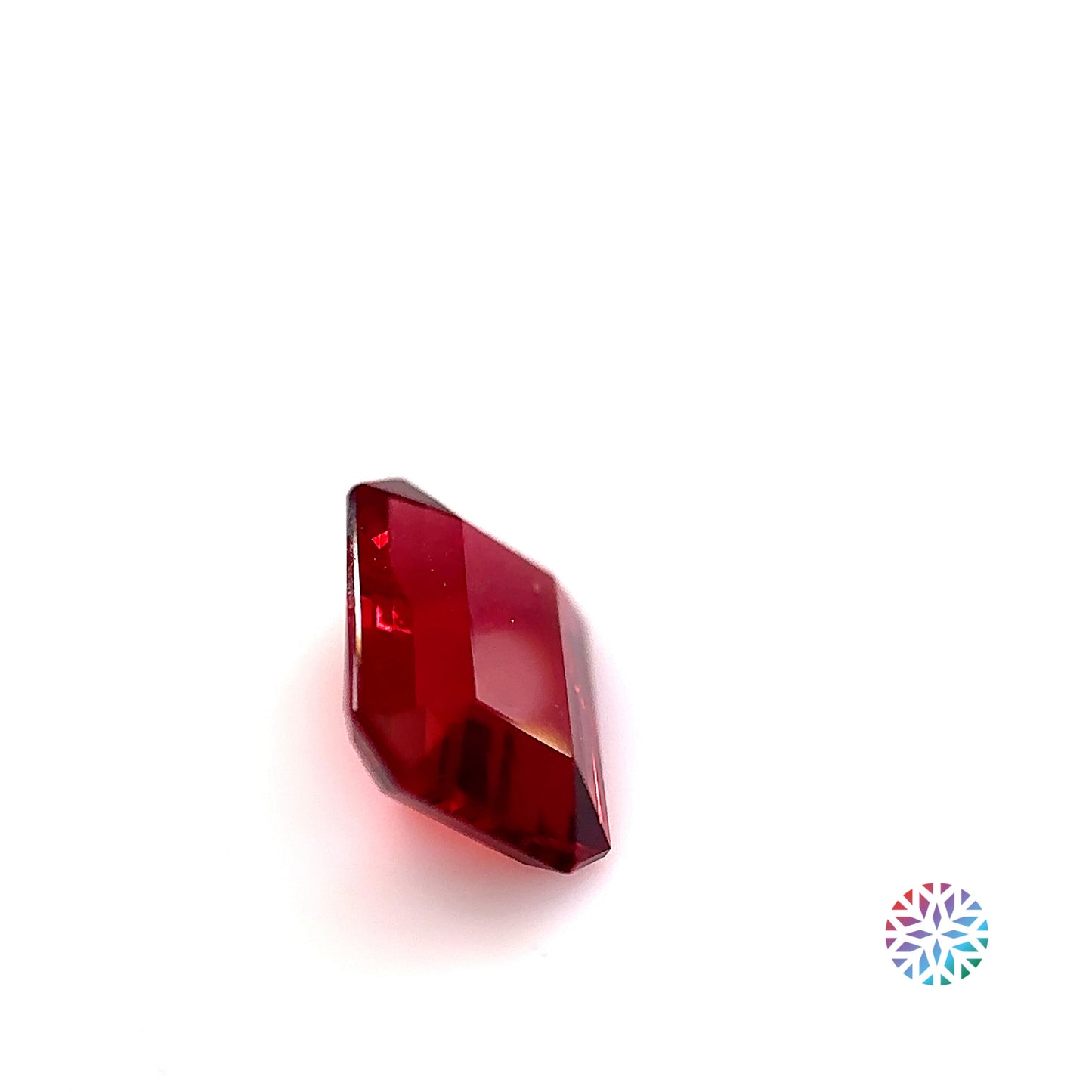 Red Spinel- Emerald, 2.29ct, 9.1 x 6.8 x 4.1mm