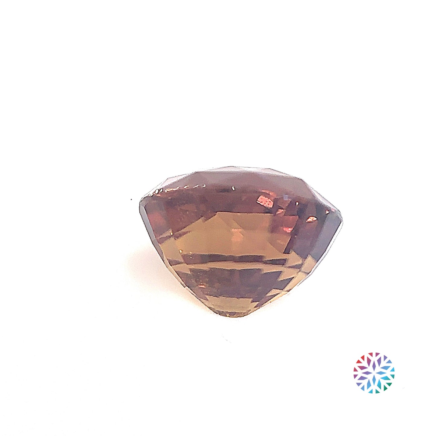 Cognac Sapphire- Oval, 4.05ct, 9.3 x 7.8 x 6.5mm, (N)