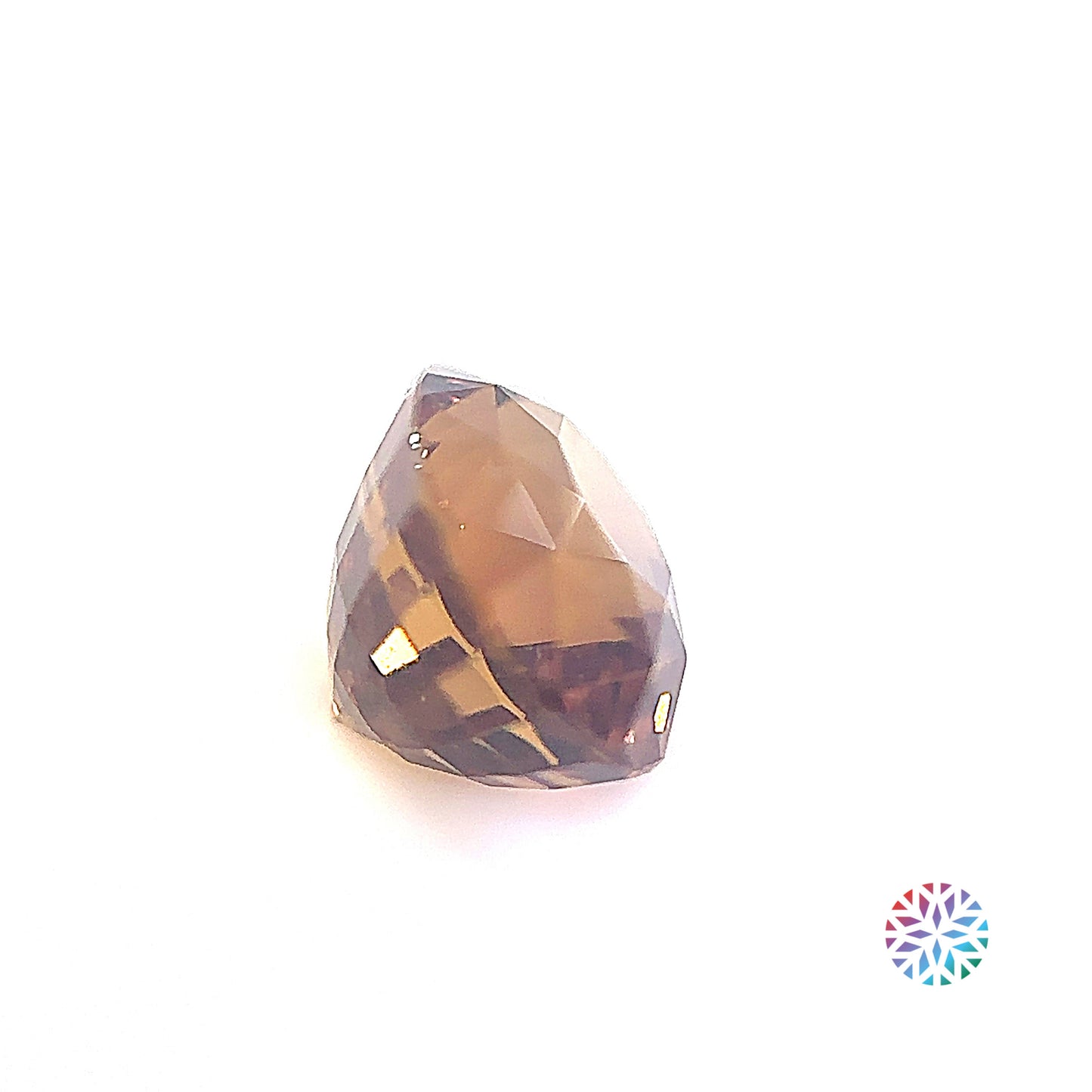 Cognac Sapphire- Oval, 4.05ct, 9.3 x 7.8 x 6.5mm, (N)