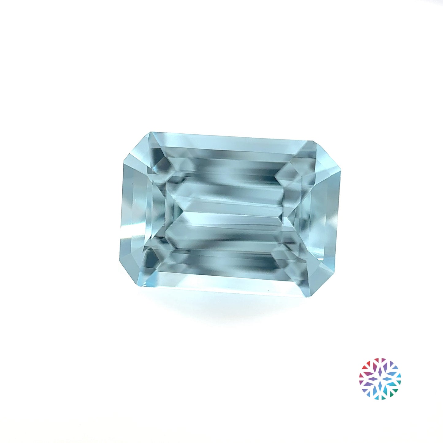 Aquamarine- Emerald, 2.93ct, 10.3 x 8.1 x 5.0mm