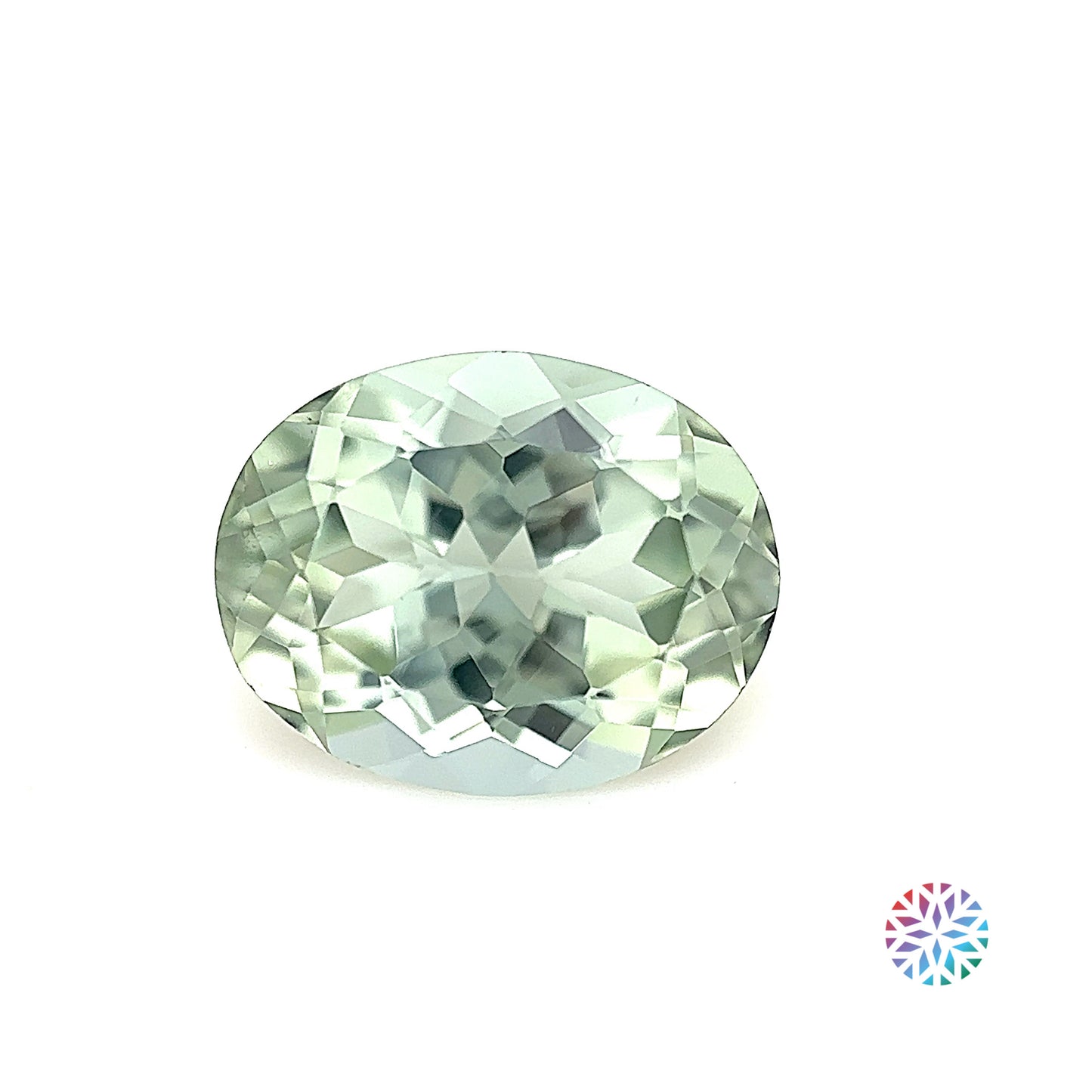 Mint Tourmaline- Oval, 4.16ct, 11.7 x 9.2 x 6.2mm