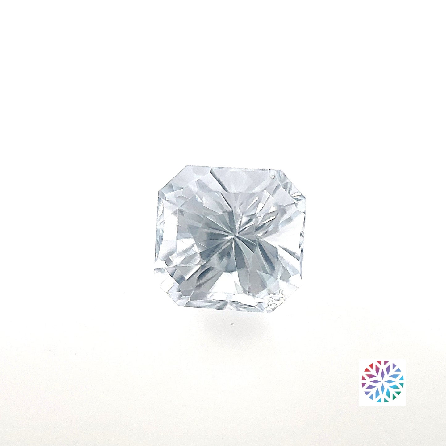 White Sapphire- Fancy, 3.04ct, 7.3 x 7.0 x 6.6mm