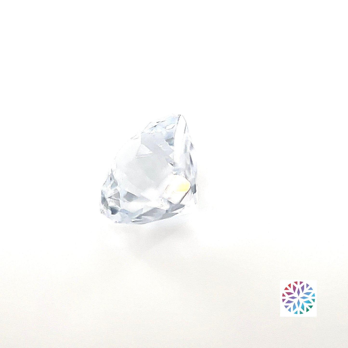 White Sapphire- Fancy, 3.04ct, 7.3 x 7.0 x 6.6mm