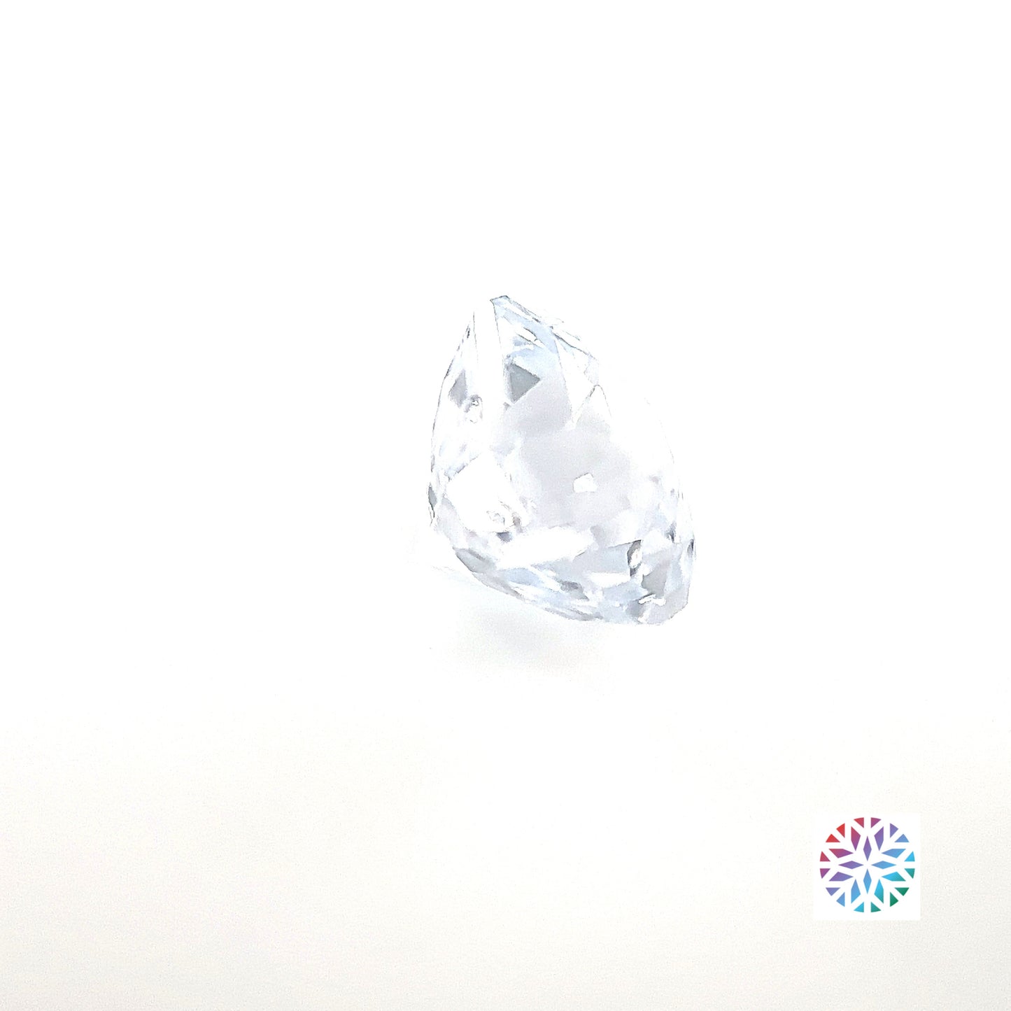 White Sapphire- Fancy, 3.04ct, 7.3 x 7.0 x 6.6mm