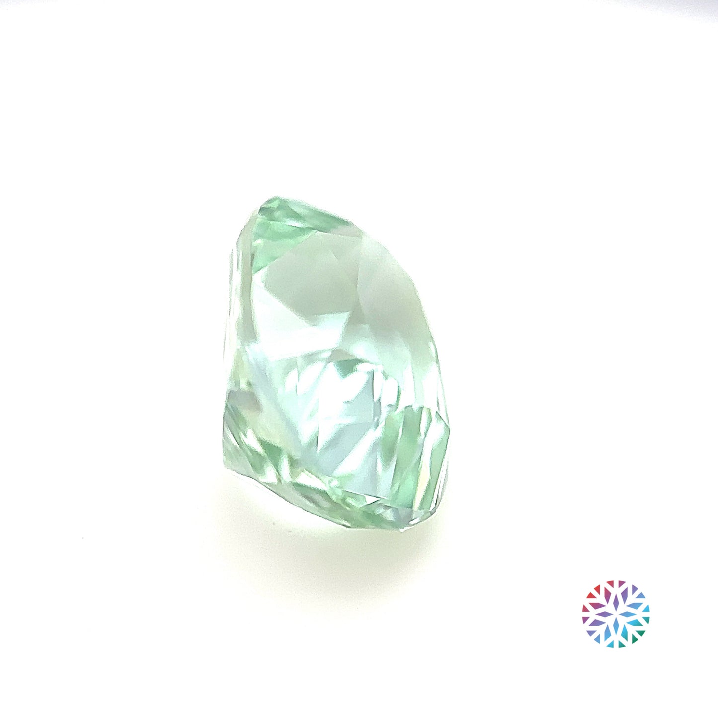 Mint Tourmaline- Oval, 6.04ct, 13.0 x 9.8 x 7.7mm