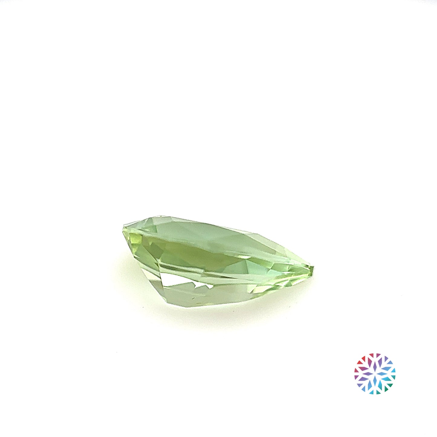 Mint Tourmaline- Pear, 1.73ct, 10.5 x 6.6 x 4.6mm