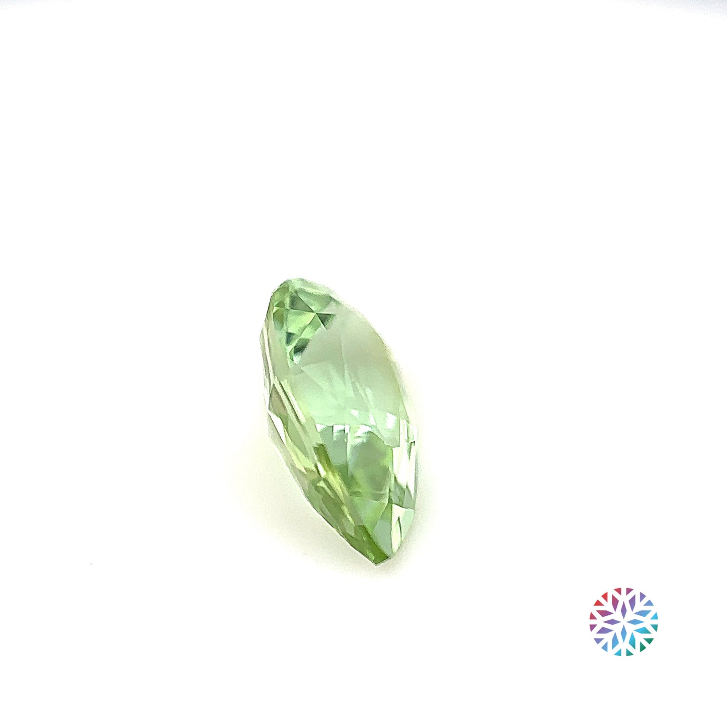 Mint Tourmaline- Pear, 1.73ct, 10.5 x 6.6 x 4.6mm