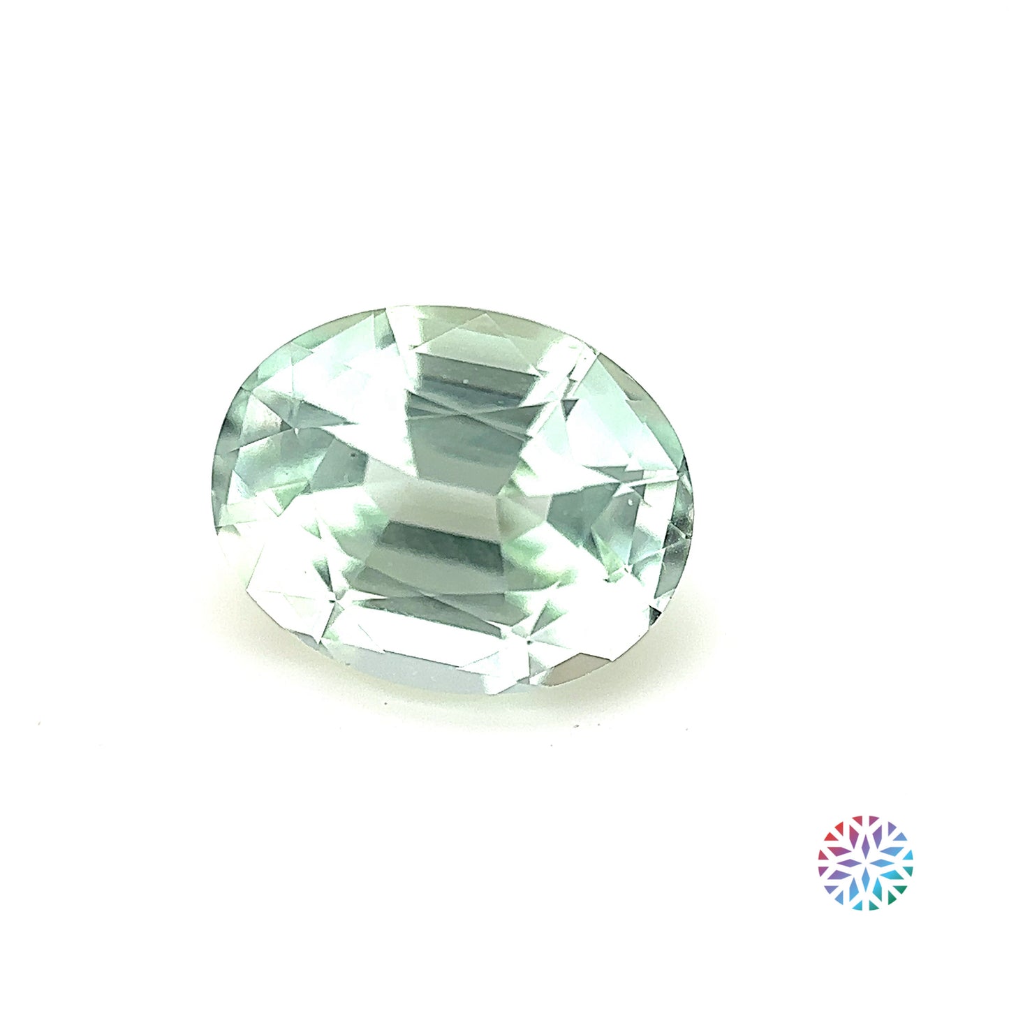 Mint Tourmaline- Oval, 4.05ct, 11.1 x 8.8 x 6.5mm