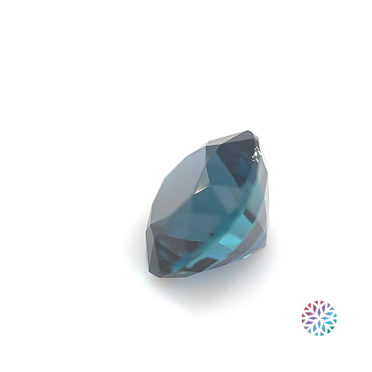 Indicolite- Cushion, 3.29ct, 8.7 x 8.7 x 6.5mm