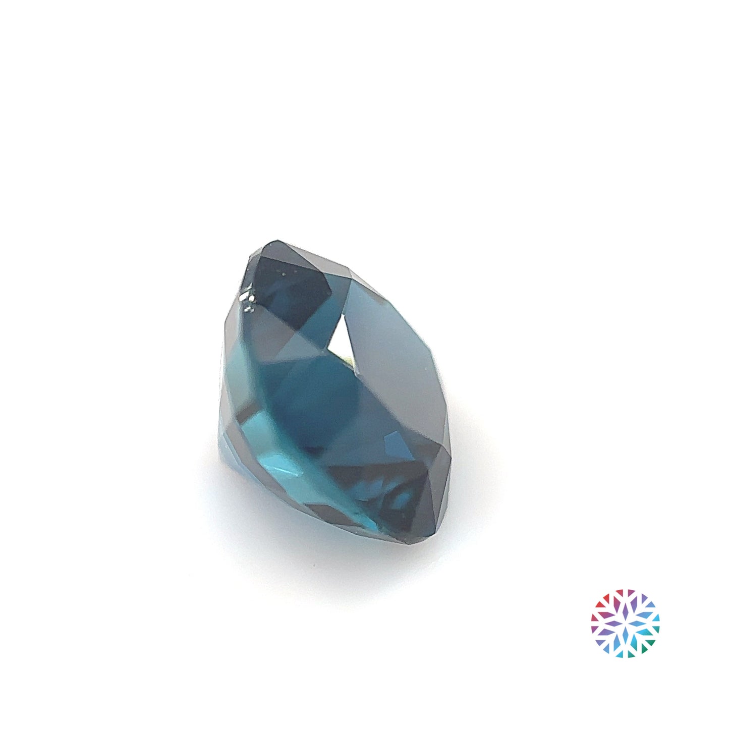 Indicolite- Cushion, 3.29ct, 8.7 x 8.7 x 6.5mm