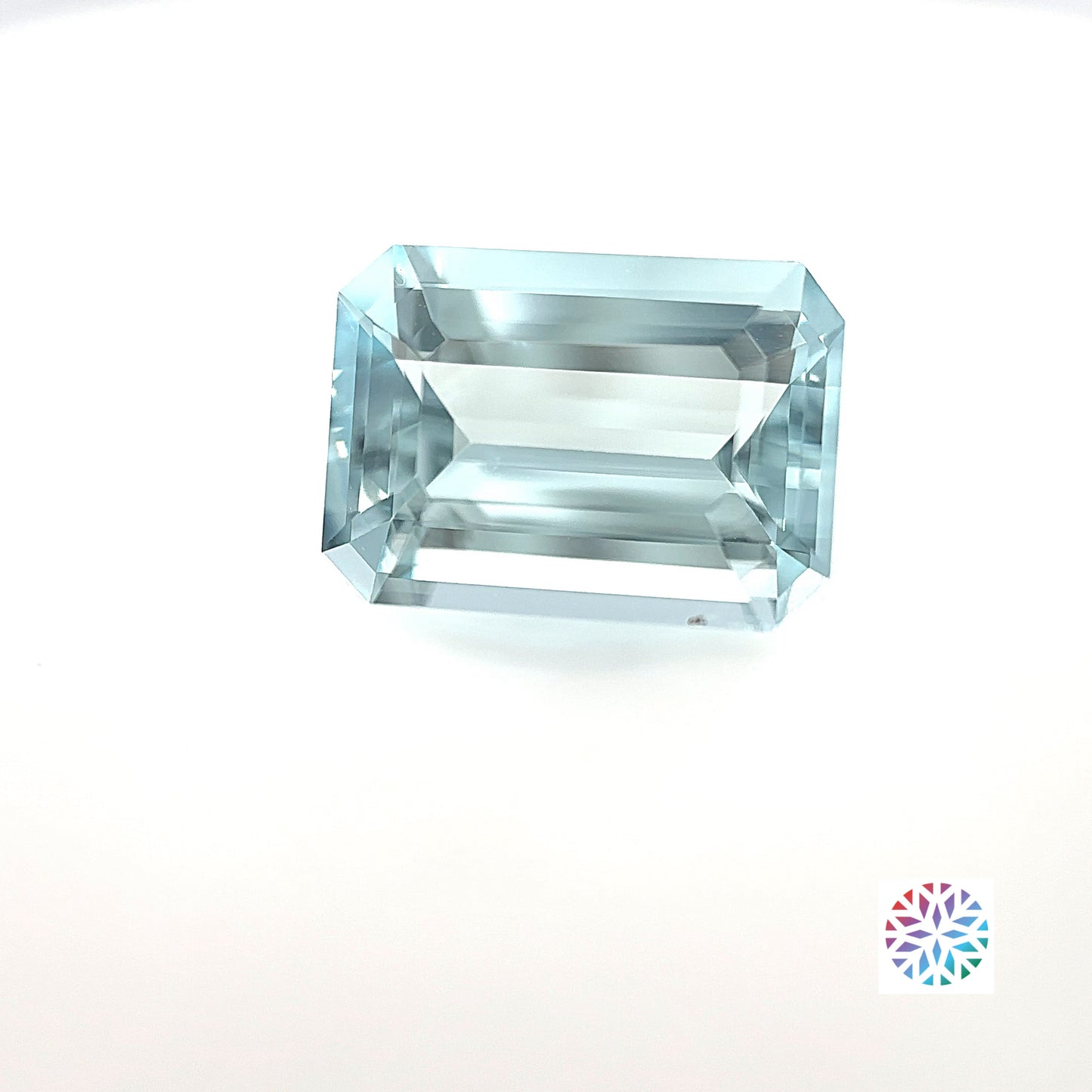 Aquamarine- Emerald, 3.7ct, 11.9 x 8.5 x 5.4mm