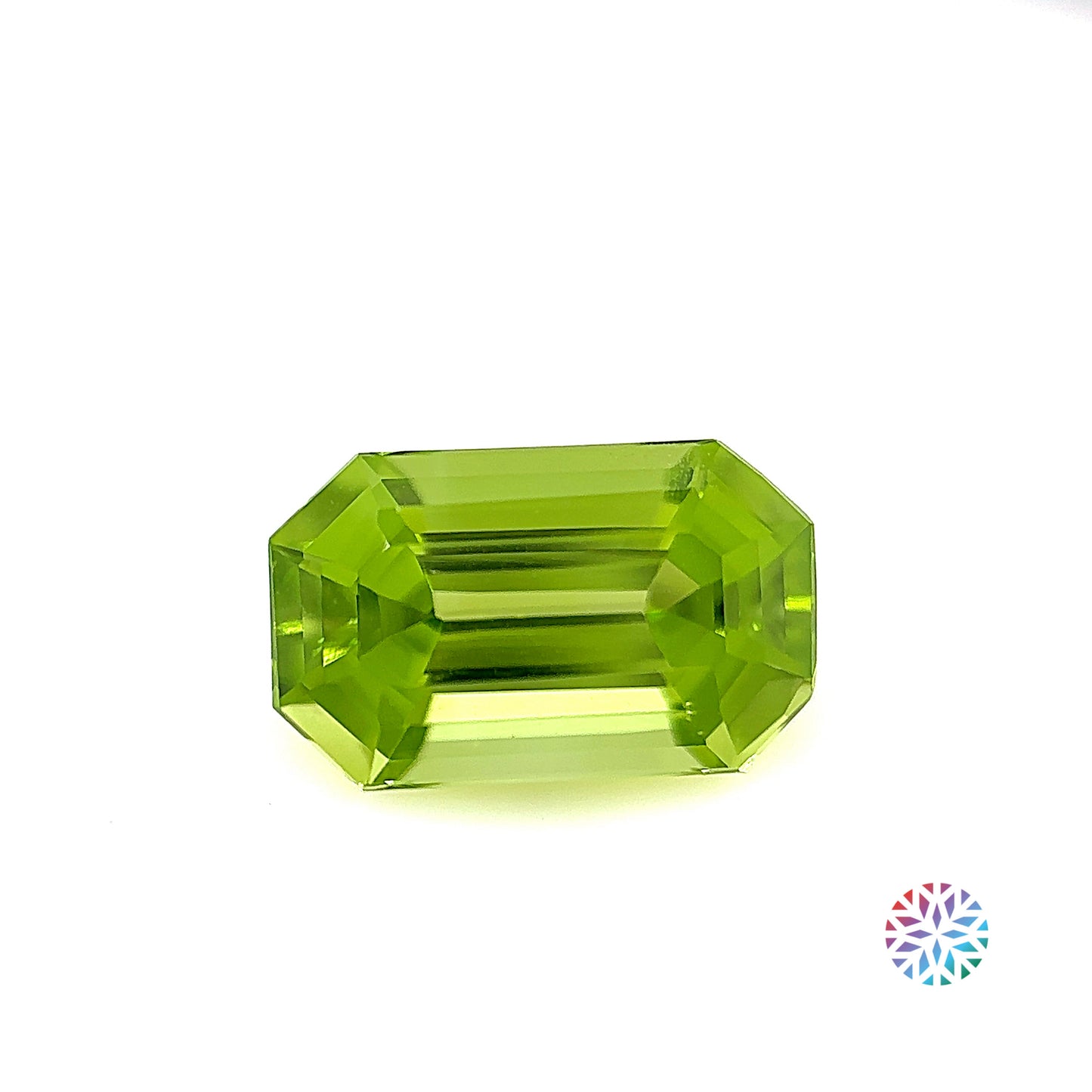 Peridot- Emerald, 3.15ct, 11.1 x 6.9 x 5.1mm