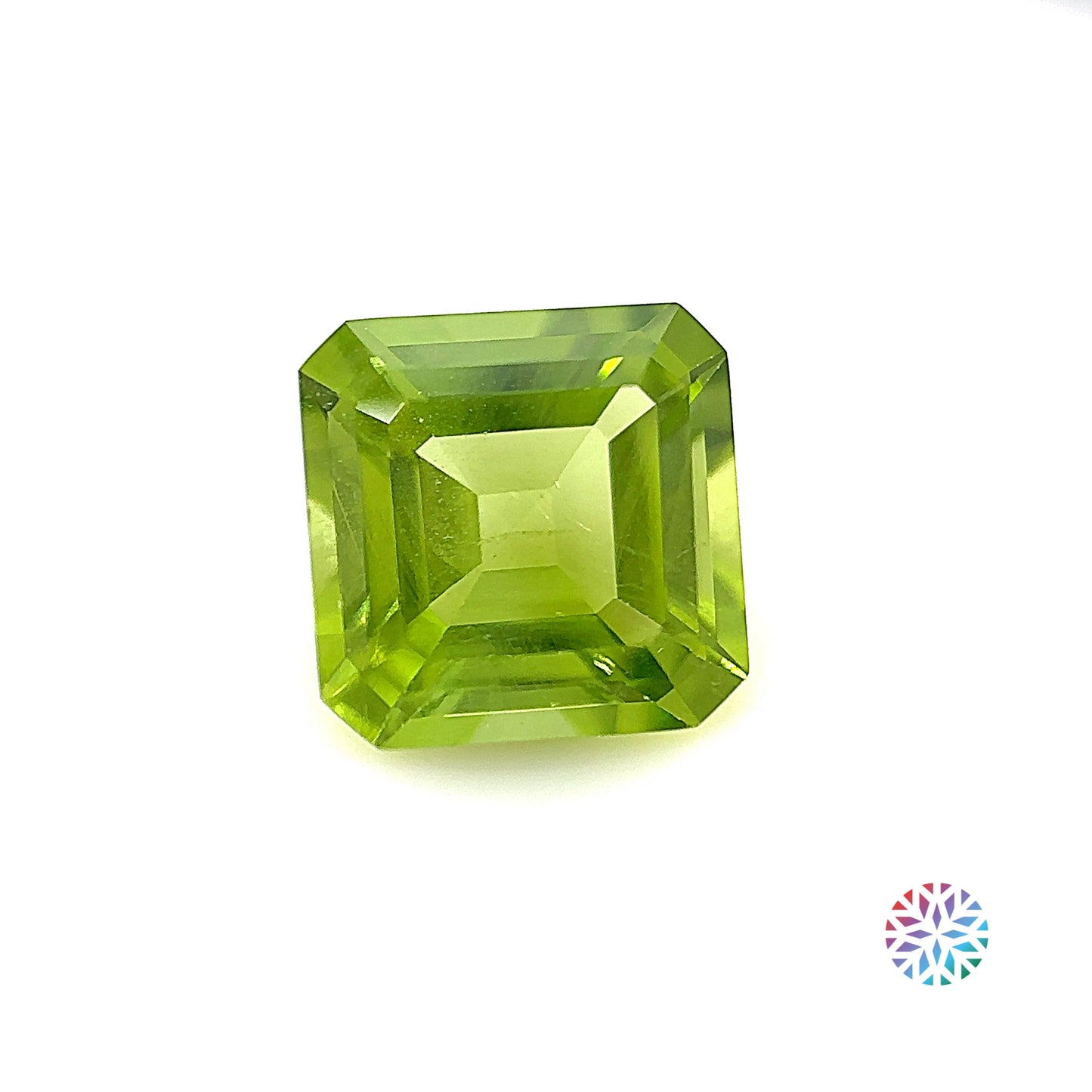 Peridot- Emerald, 3.83ct, 9.0 x 9.0 x 5.6mm