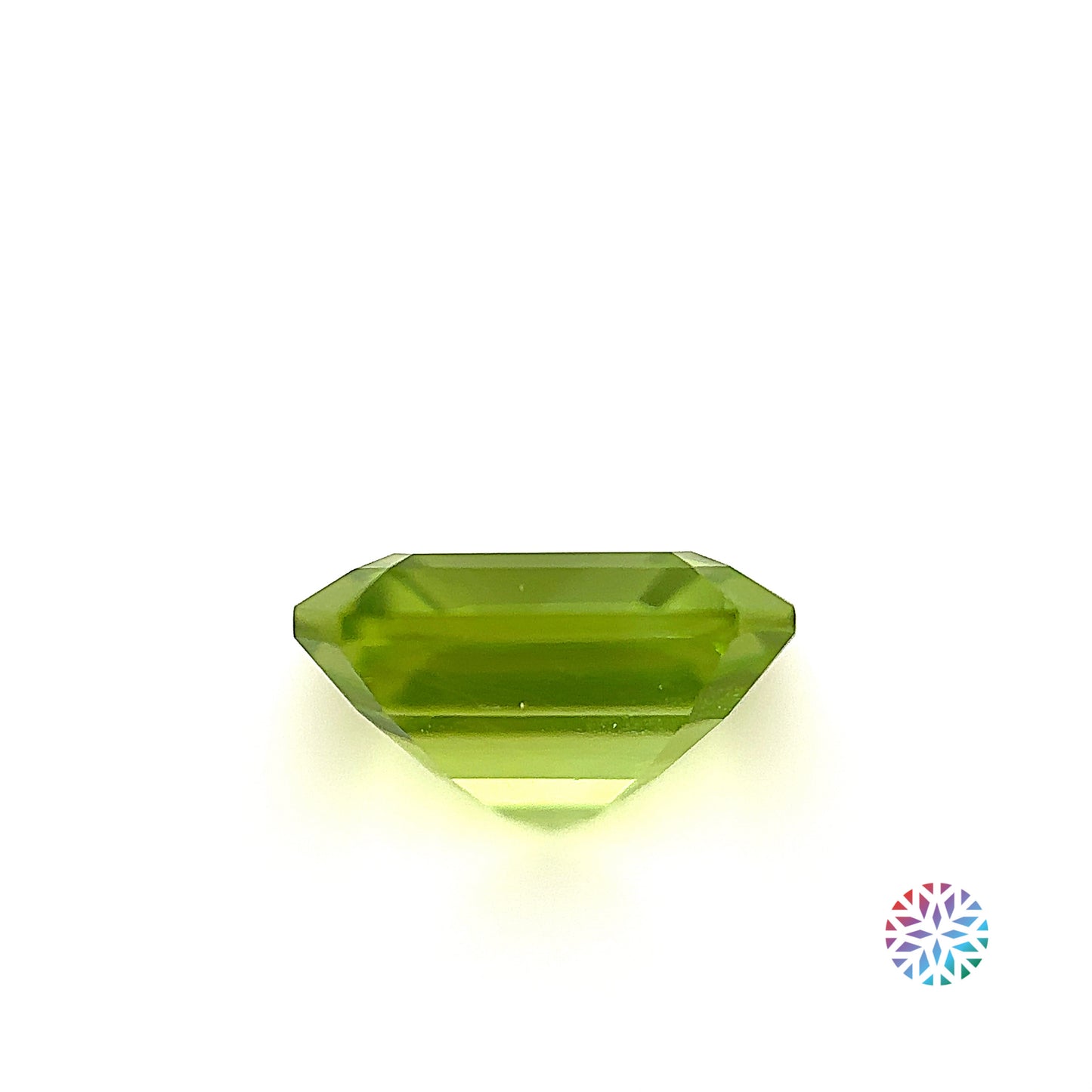 Peridot- Emerald, 3.83ct, 9.0 x 9.0 x 5.6mm