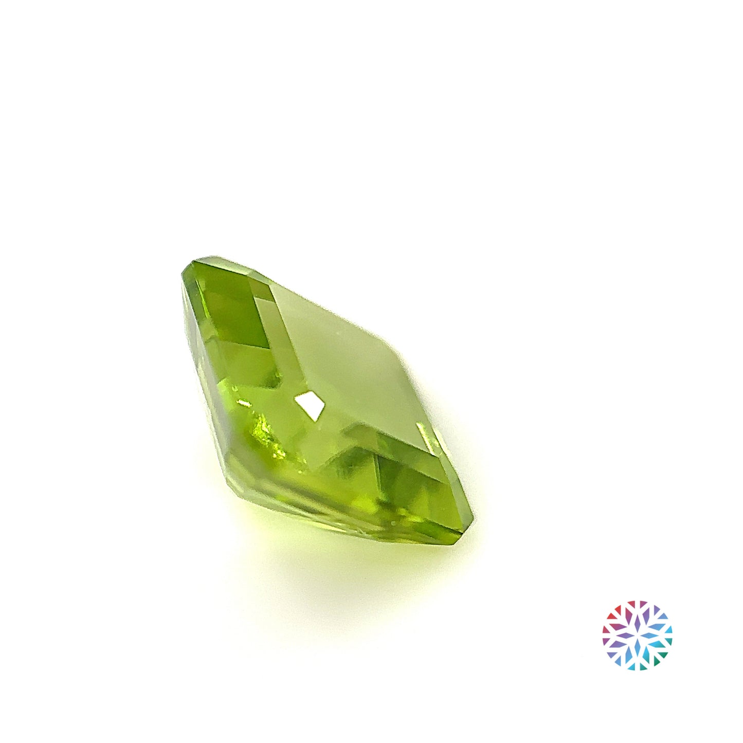 Peridot- Emerald, 3.83ct, 9.0 x 9.0 x 5.6mm