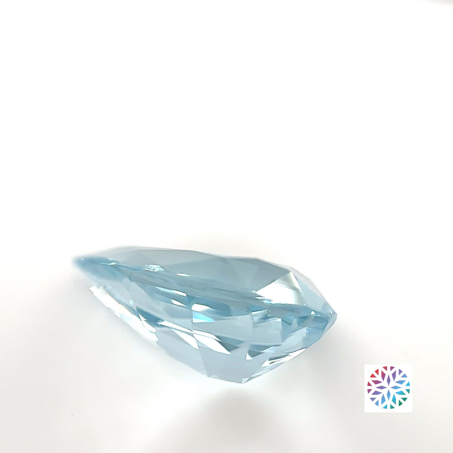 Aquamarine- Pear, 3.18ct, 14.0 x 8.6 x 5.7mm