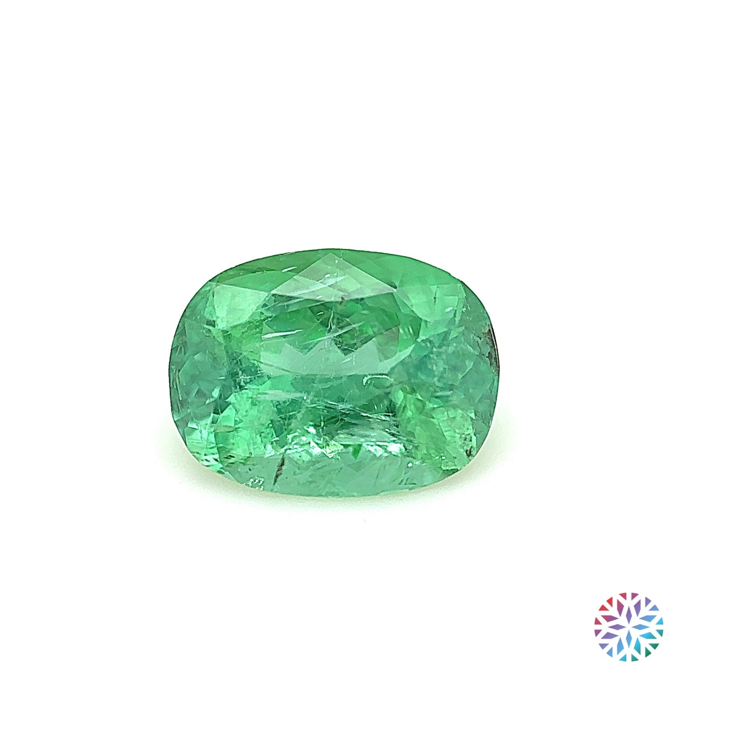 Paraiba Tourmaline- Cushion, 1.75ct, 8.7 x 6.6 x 4.6mm