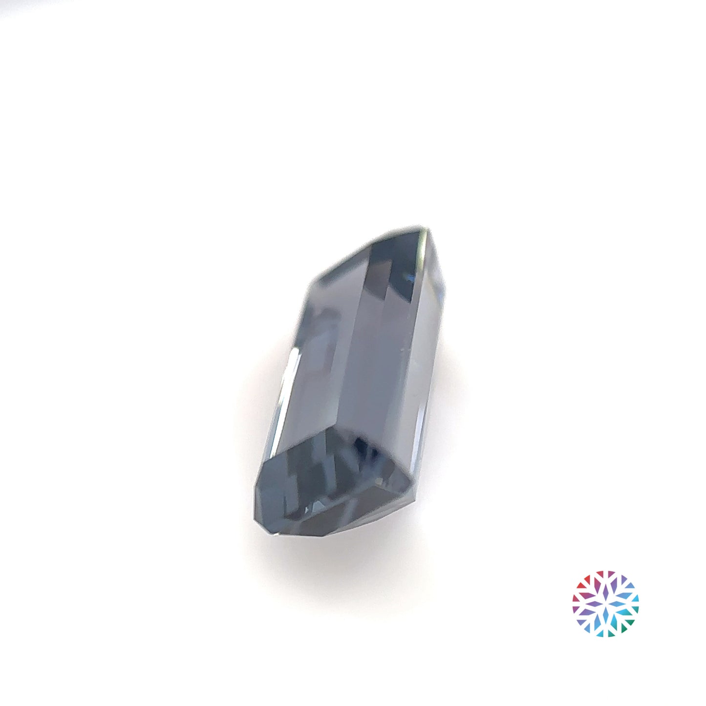 Grey Spinel- Emerald, 4.08ct, 12.2 x 6.5 x 5.8mm