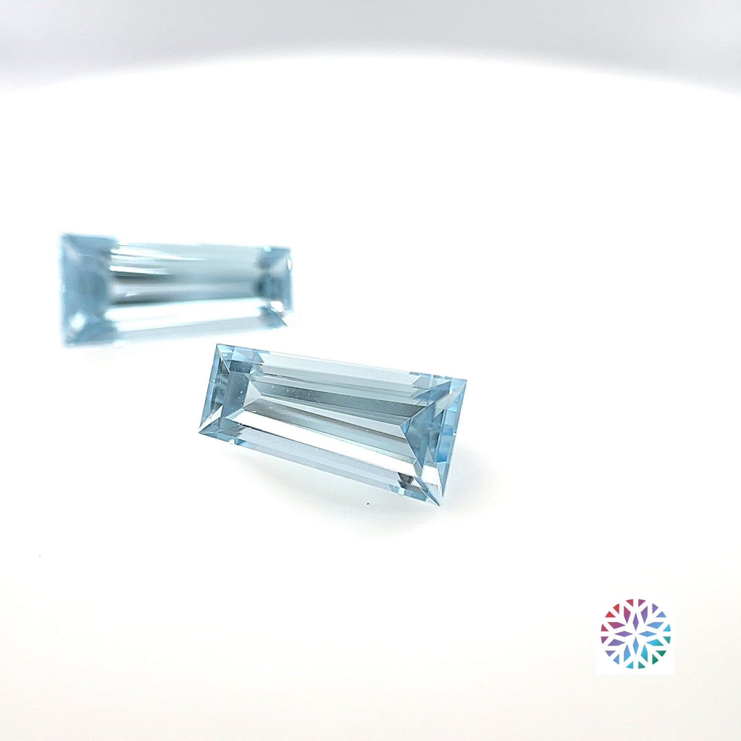 Aquamarine- Baguette, 2.25ct, 9.5 x 4.7mm