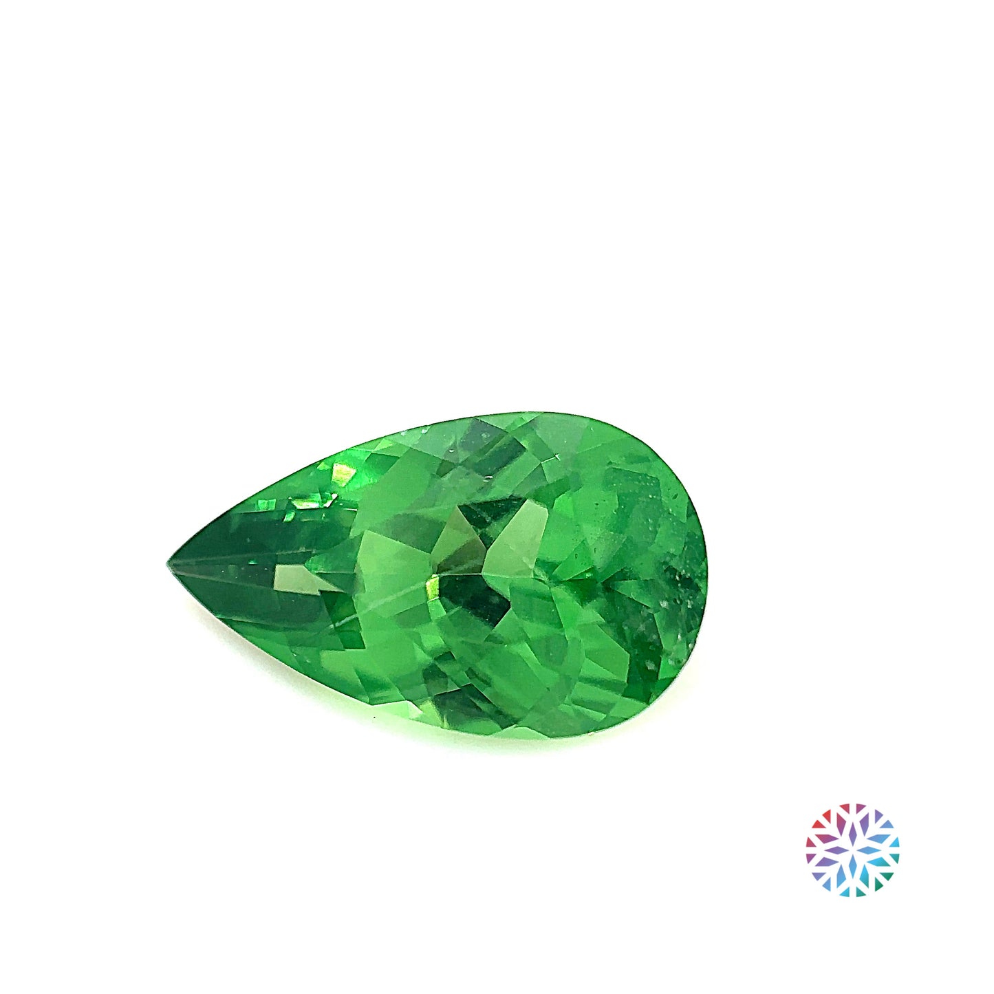 Tsavorite- Pear, 1.55ct, 10.2 x 6.1 x 3.8mm