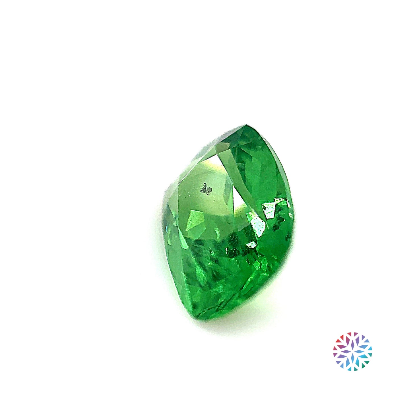 Tsavorite- Cushion, 2.47ct, 9.8 x 7.1 x 4.5mm