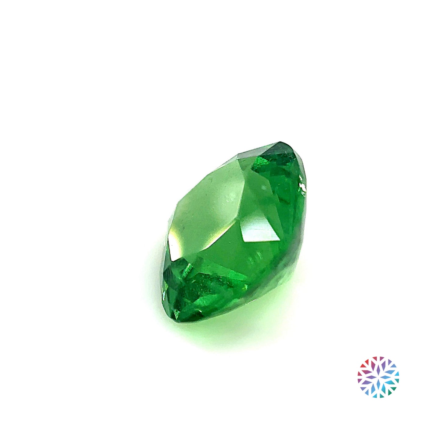 Tsavorite- Cushion, 2.64ct, 8.1 x 8.0 x 5.3mm