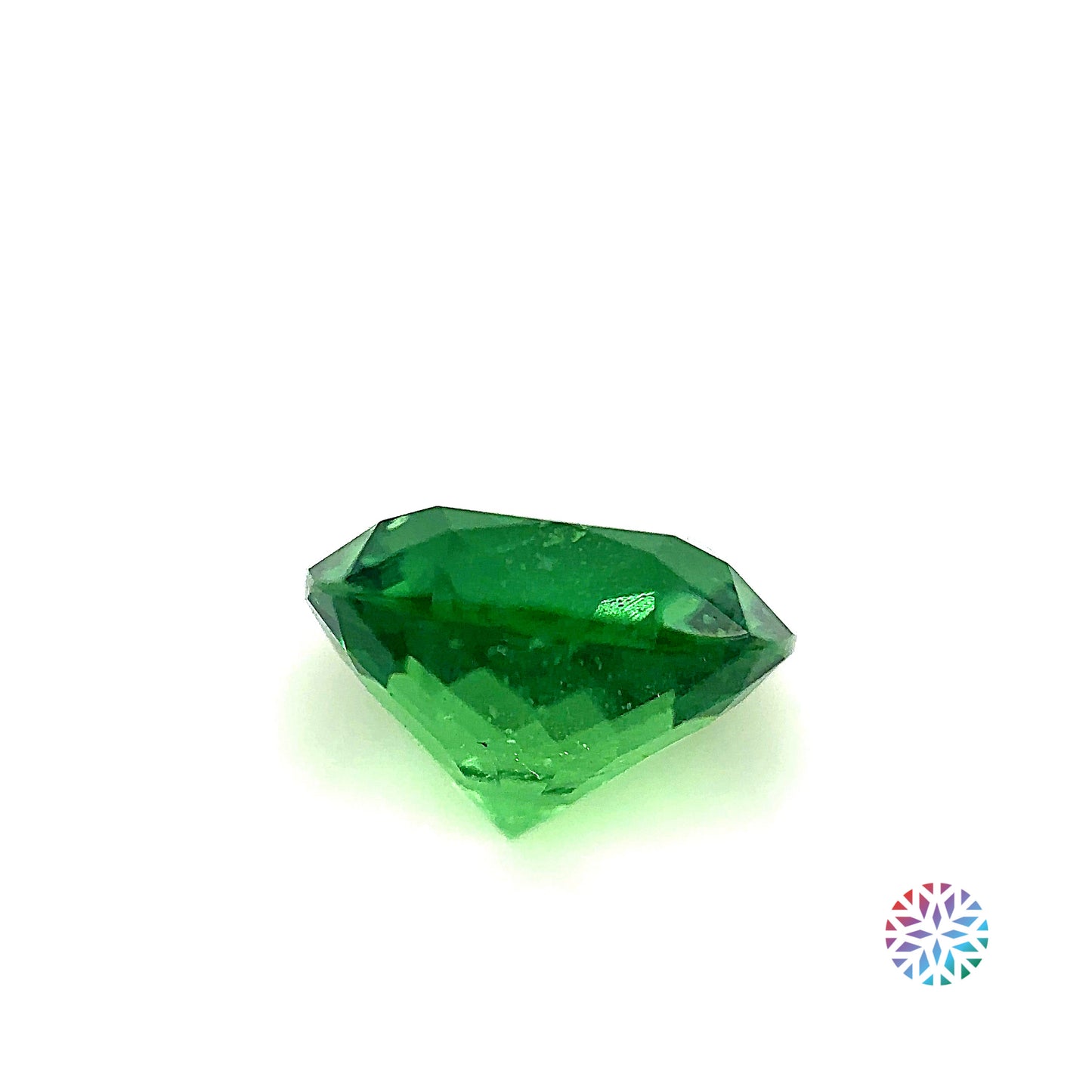 Tsavorite- Cushion, 2.64ct, 8.1 x 8.0 x 5.3mm