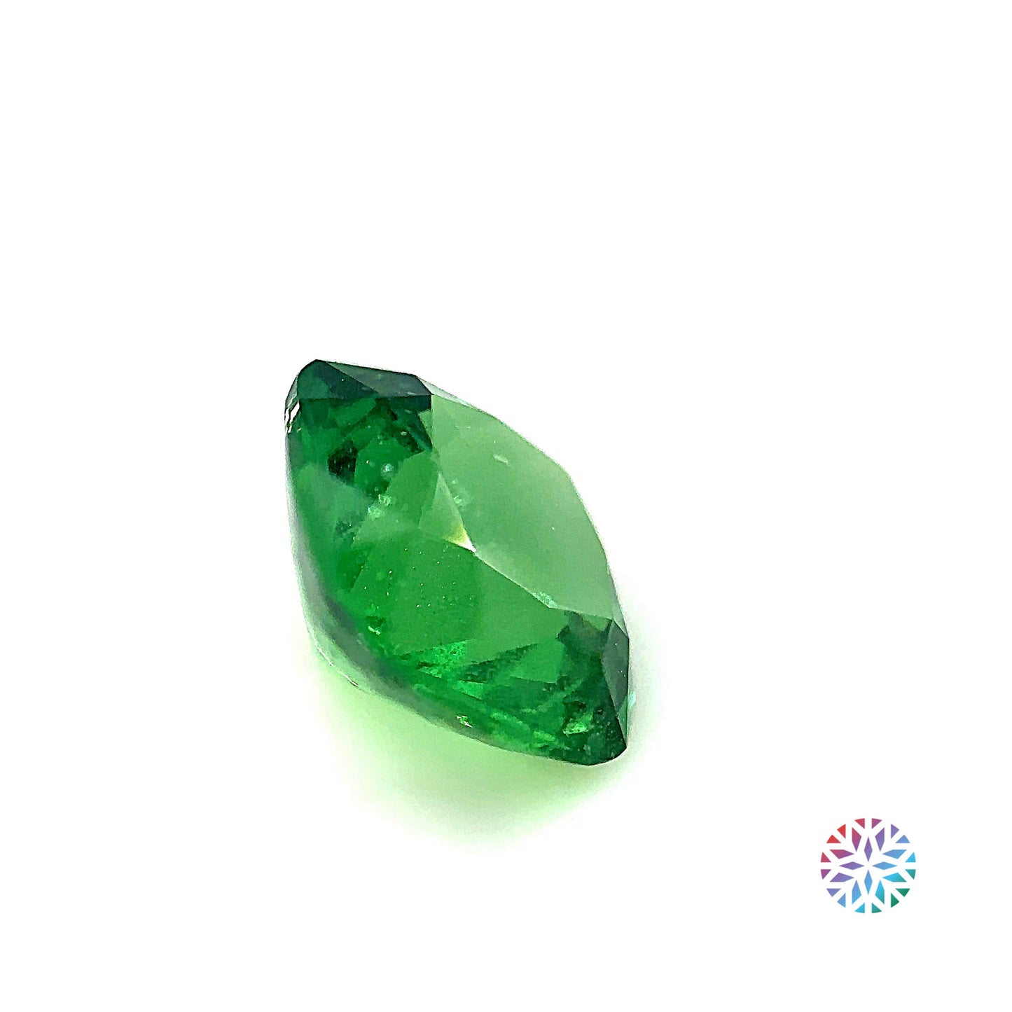 Tsavorite- Cushion, 2.64ct, 8.1 x 8.0 x 5.3mm