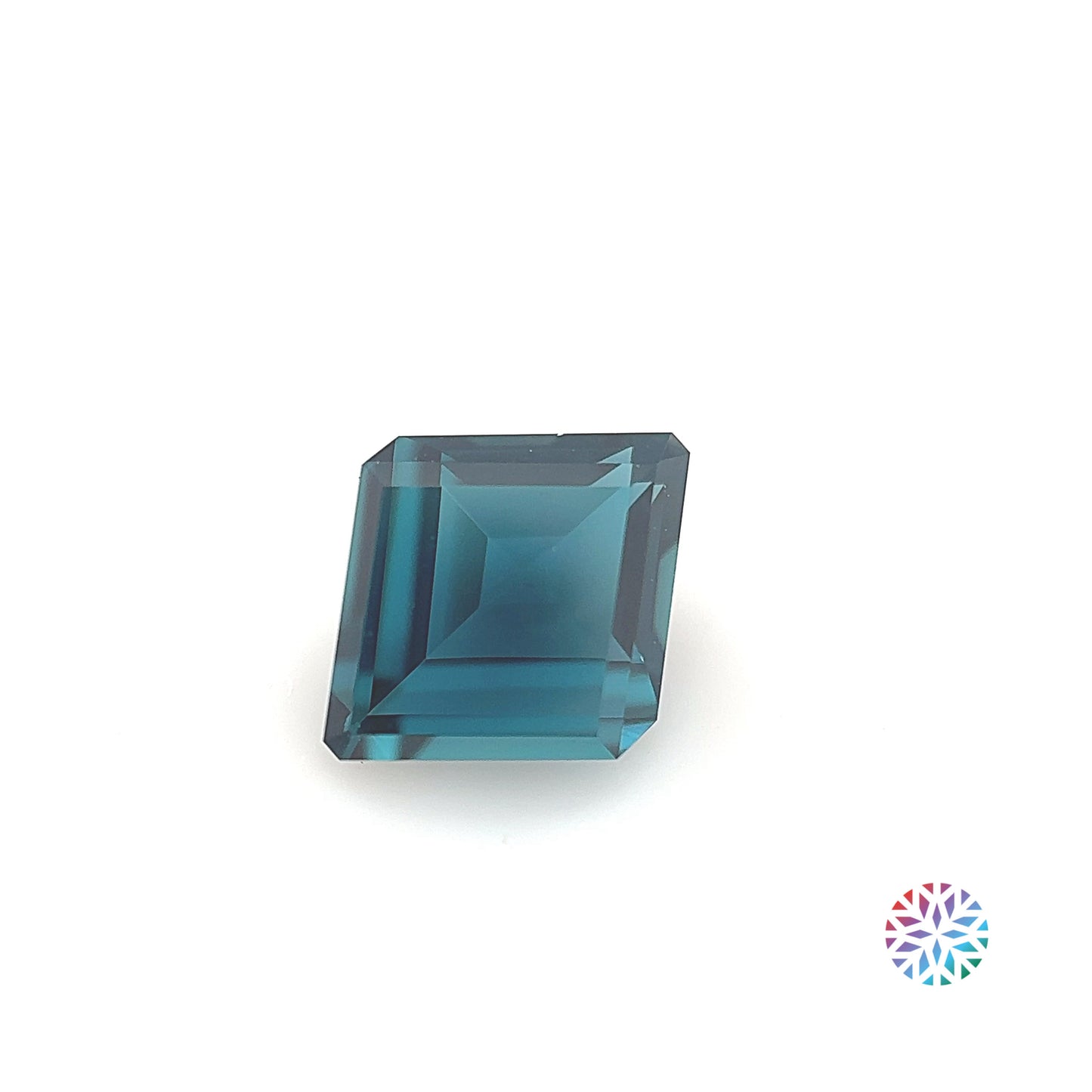 Indicolite- Fancy, 0.96ct, 8.5 x 7.0 x 3.2mm, (H)