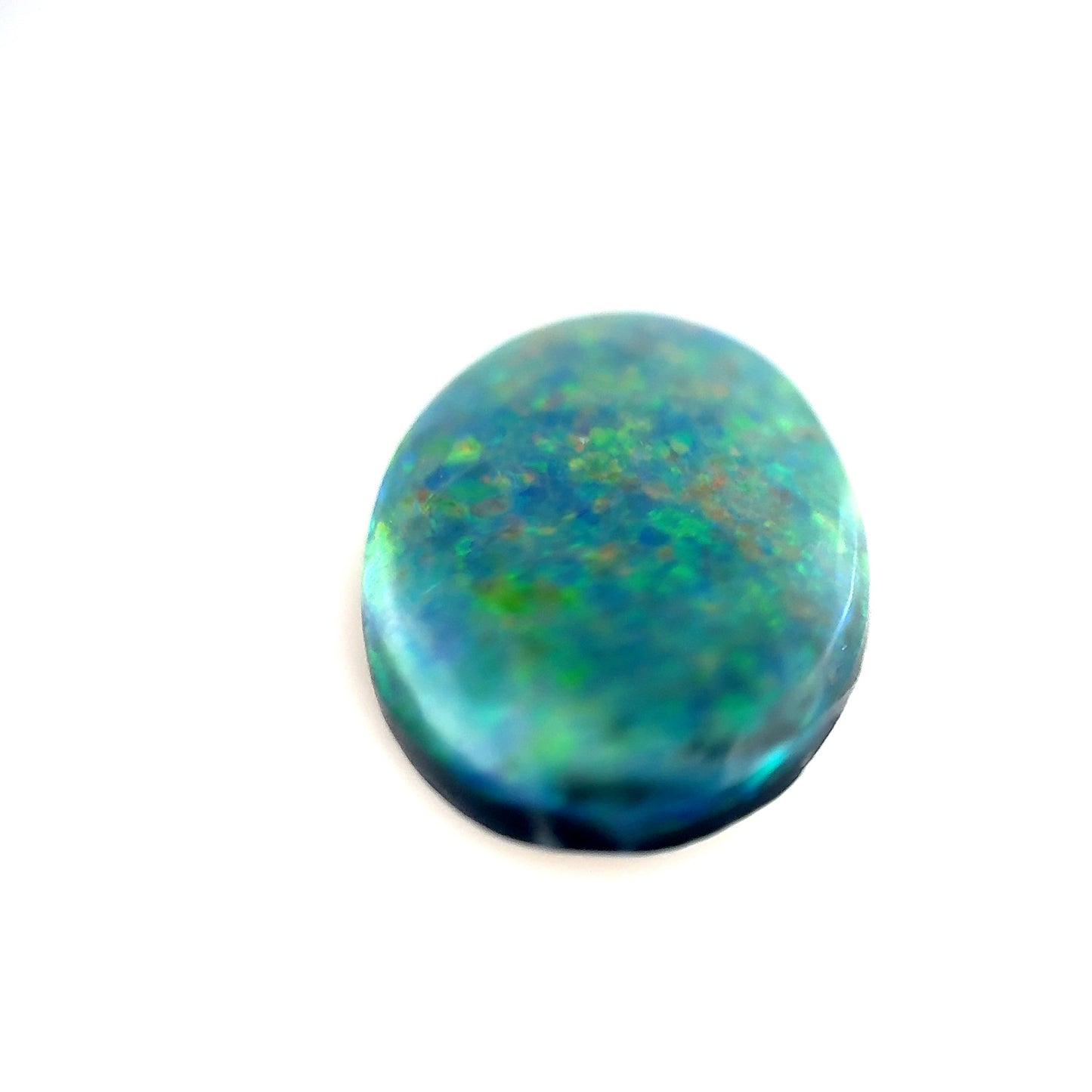 Black Opal - Oval, 5.24ct, 15.7 x 10.5 x 4.5mm