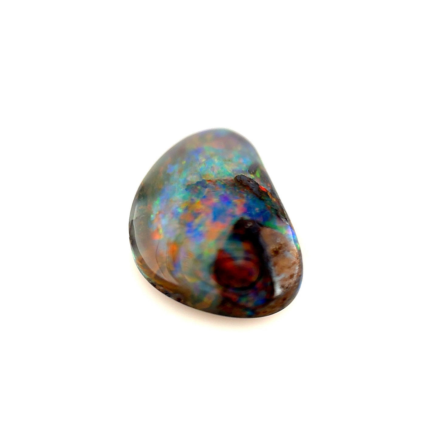 Boulder Opal - 4.31ct, 13.2 x 8.8 x 5.6mm